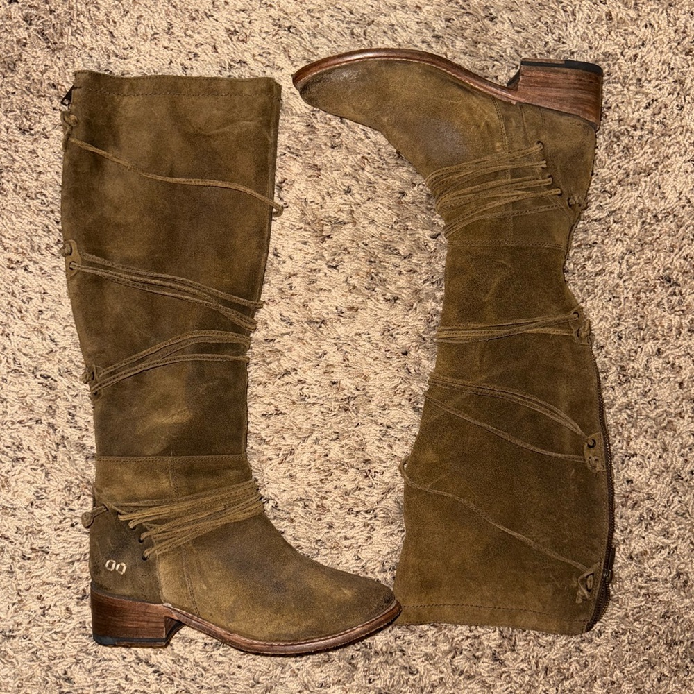 Bed Stu Redmond Sailor Knee High Boots